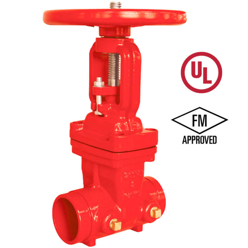 Gate Valve Grooved End 300Psig UL/FM
LIV-GTV-DI-DFM-006