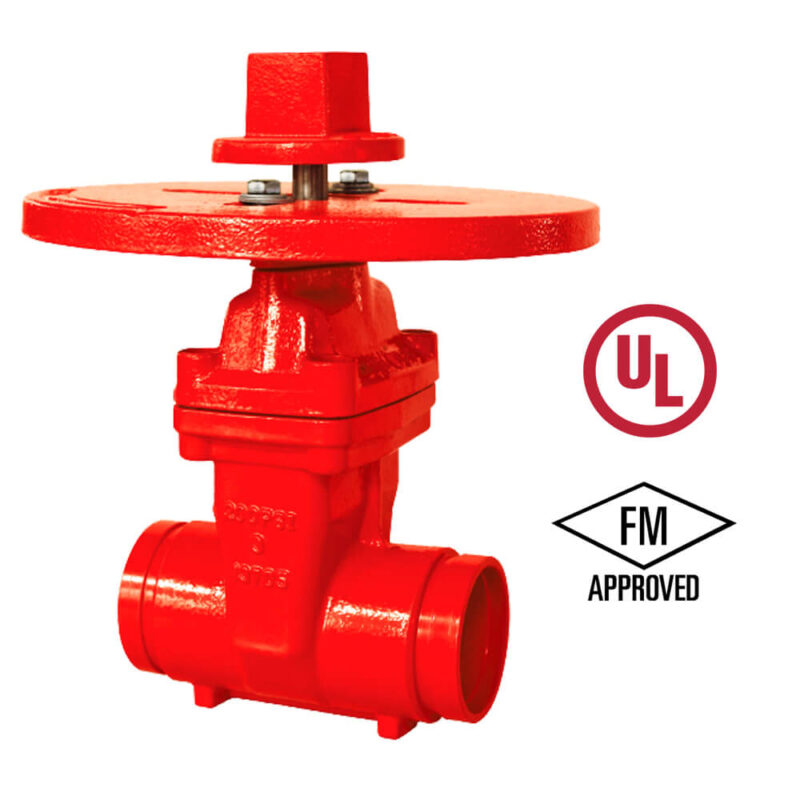 Gate Valve Non-Rising Grooved end 300Psig UL/FM
LIV-GTV-DI-NSR-NH-FM-006