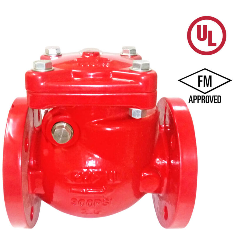 Swing Check Valve F/E 300Psig UL/FM
LIV-CHK-DI-DFM-001