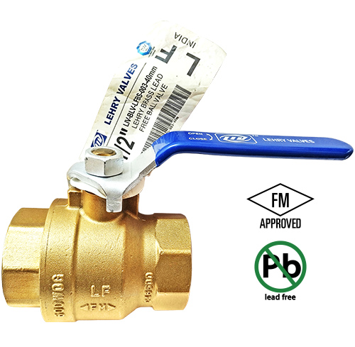 LEAD FREE  FORGED BRASS BALL VALVE LIV-BLV-LFBS-003